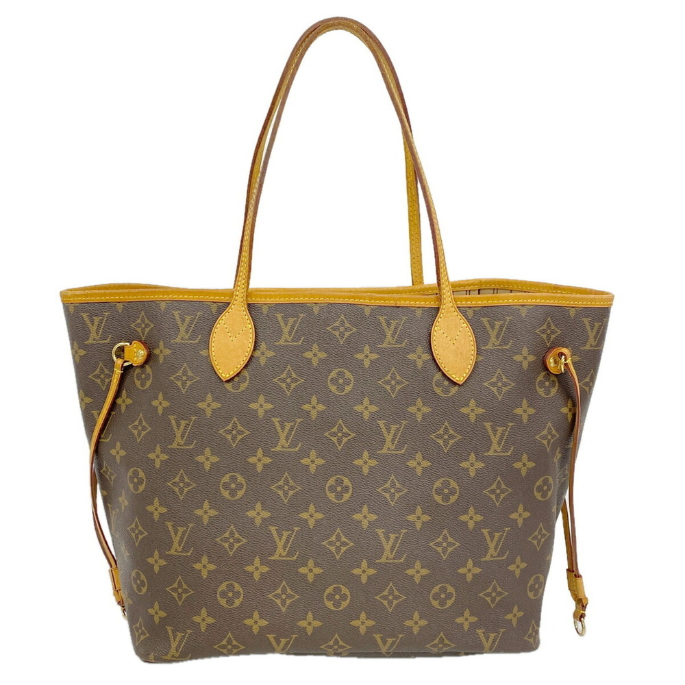 Louis Vuitton Monogram Neverfull MM Tote Bag M40156 Brown (Women's)